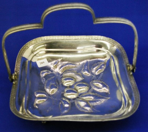 Silver Plate Meridian Fruit Basket