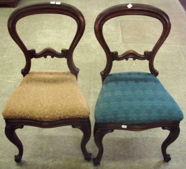 Pair Of Victorian Side Chairs
