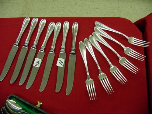 STERLING KNIVES & FORKS