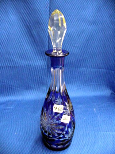 CUT CRYSTAL DECANTER