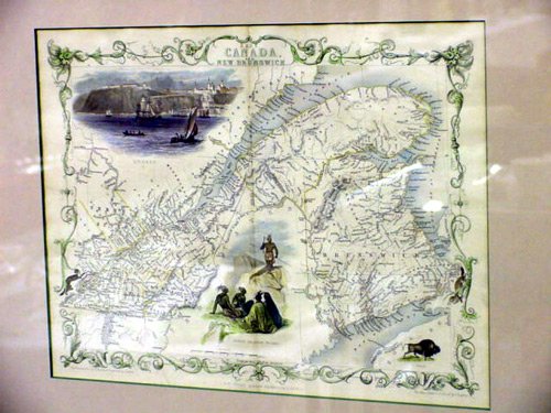 J.F. TALLIS MAP