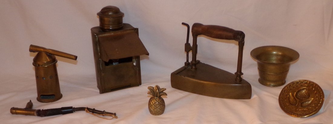 Grouping of Brass Items (1 of 3)