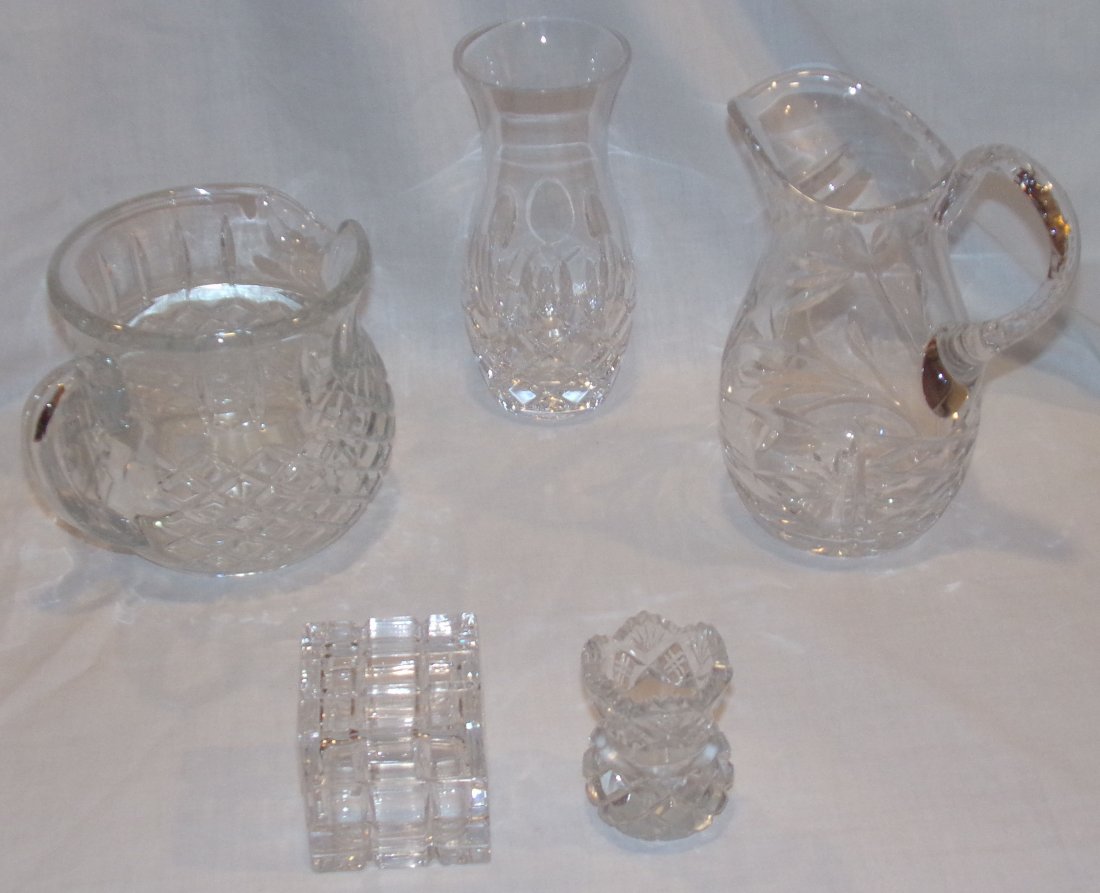 Grouping Clear Glass Pieces (1 of 3)