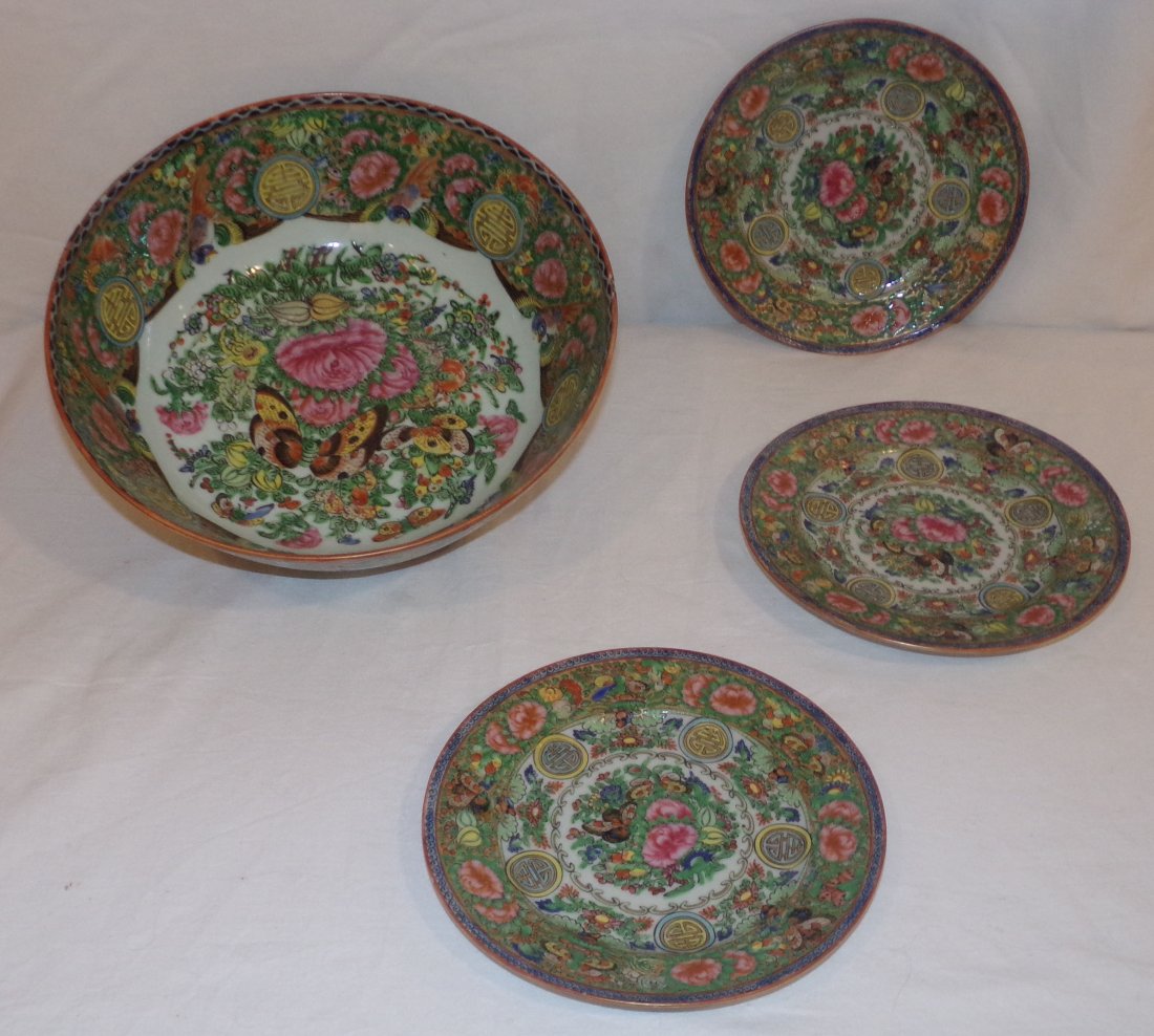 Modern Rose Medallion Pieces (1 of 7)