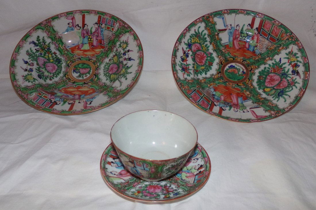 Modern Rose Medallion Grouping (1 of 5)