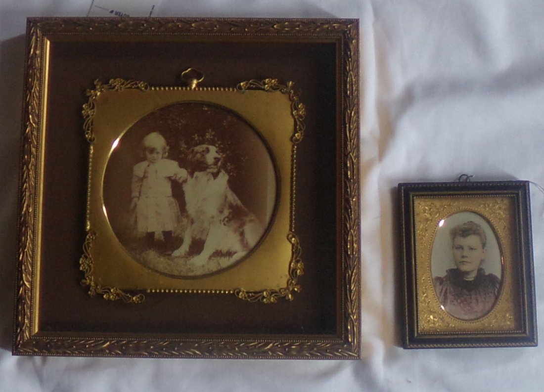 Framed Photograph-Child/Photograph-Woman (1 of 4)