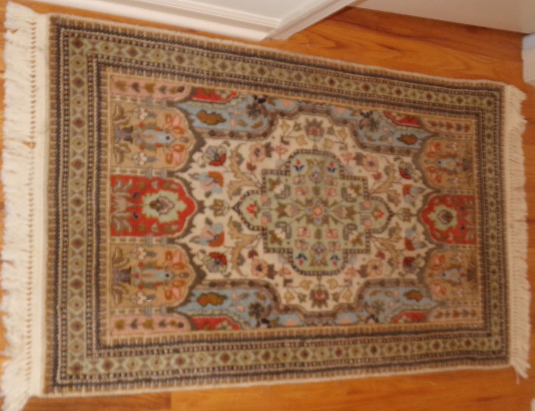 Modern Tabriz Area Rug (1 of 2)