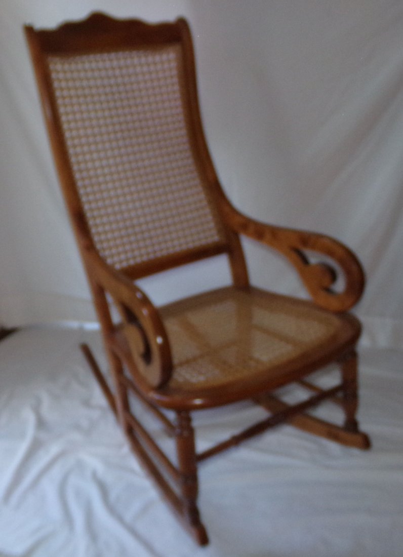 Antique Country Victorian Rocking Chair (1 of 4)