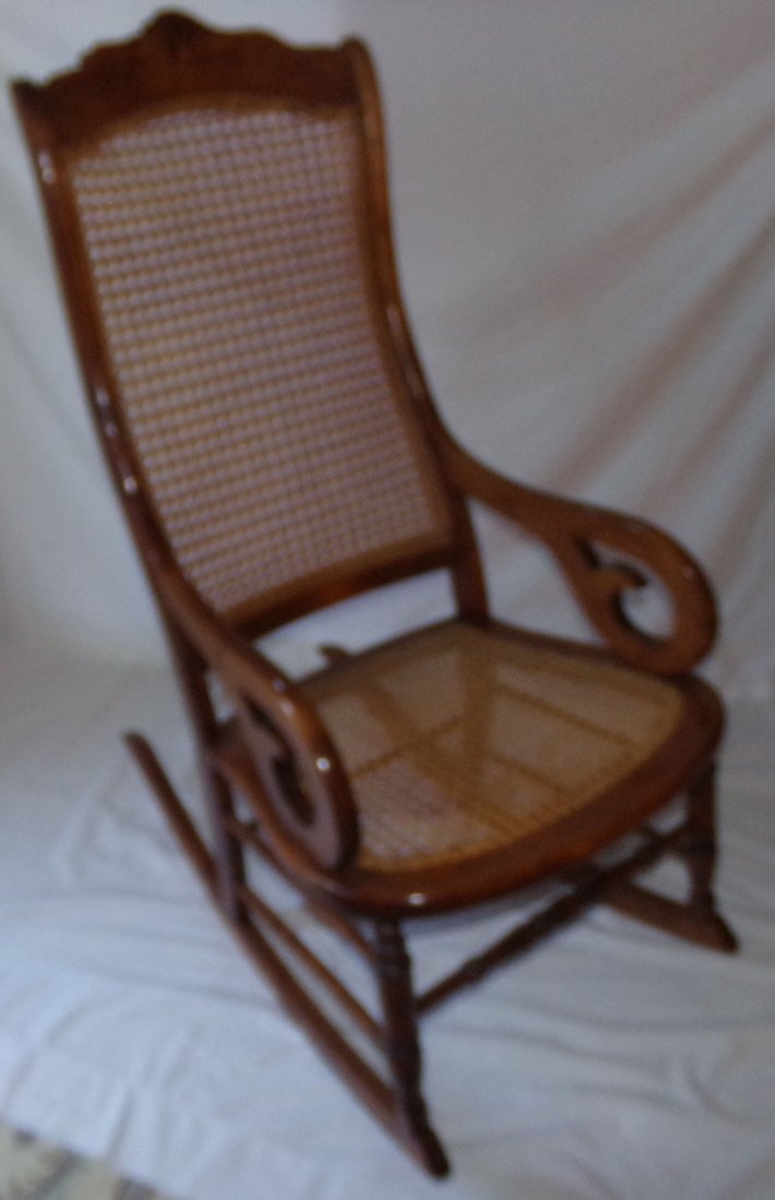 Antique Country Victorian Rocking Chair (1 of 4)
