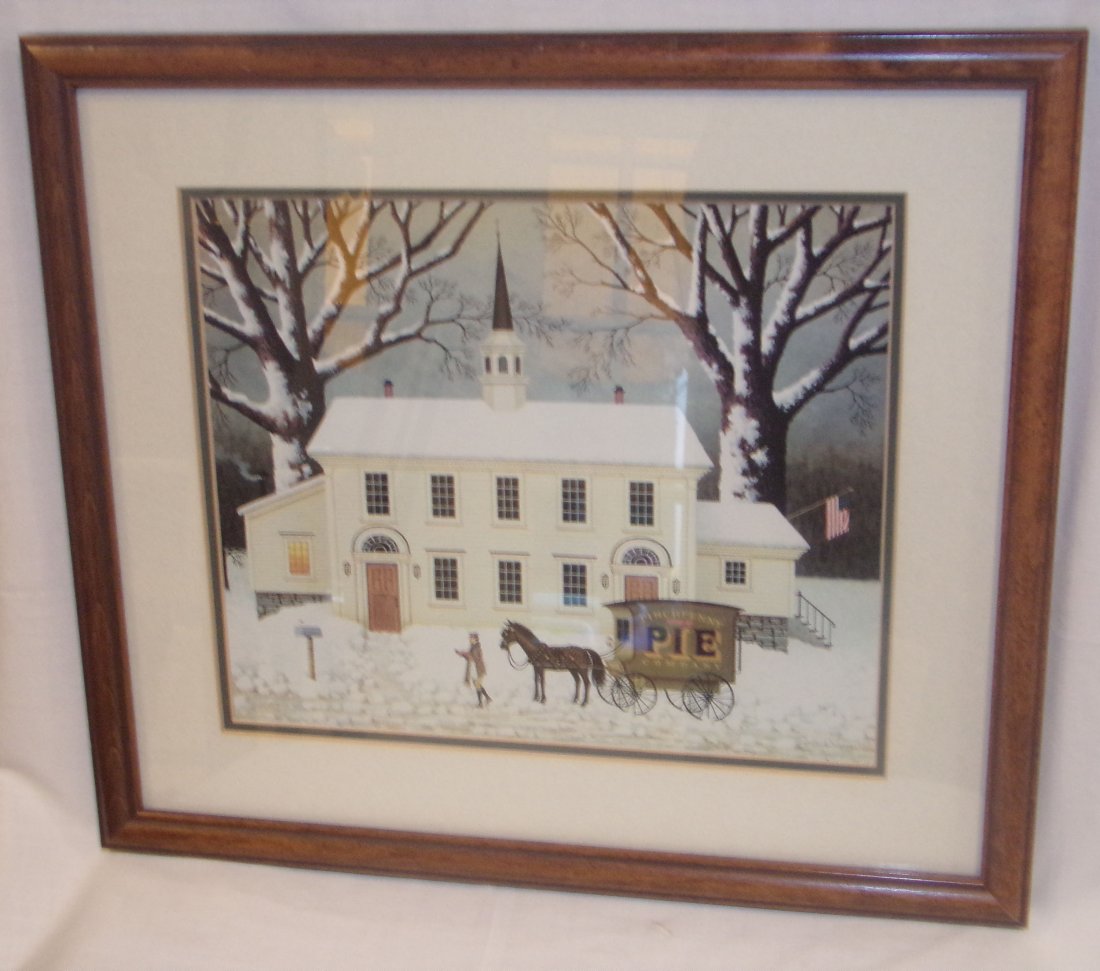 2 Modern Framed Prints - "Classic" Landscape Scenes (1 of 5)
