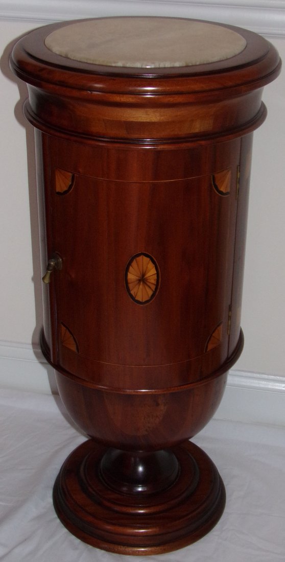 Mahogany Cabinet on Pedestal (1 of 5)