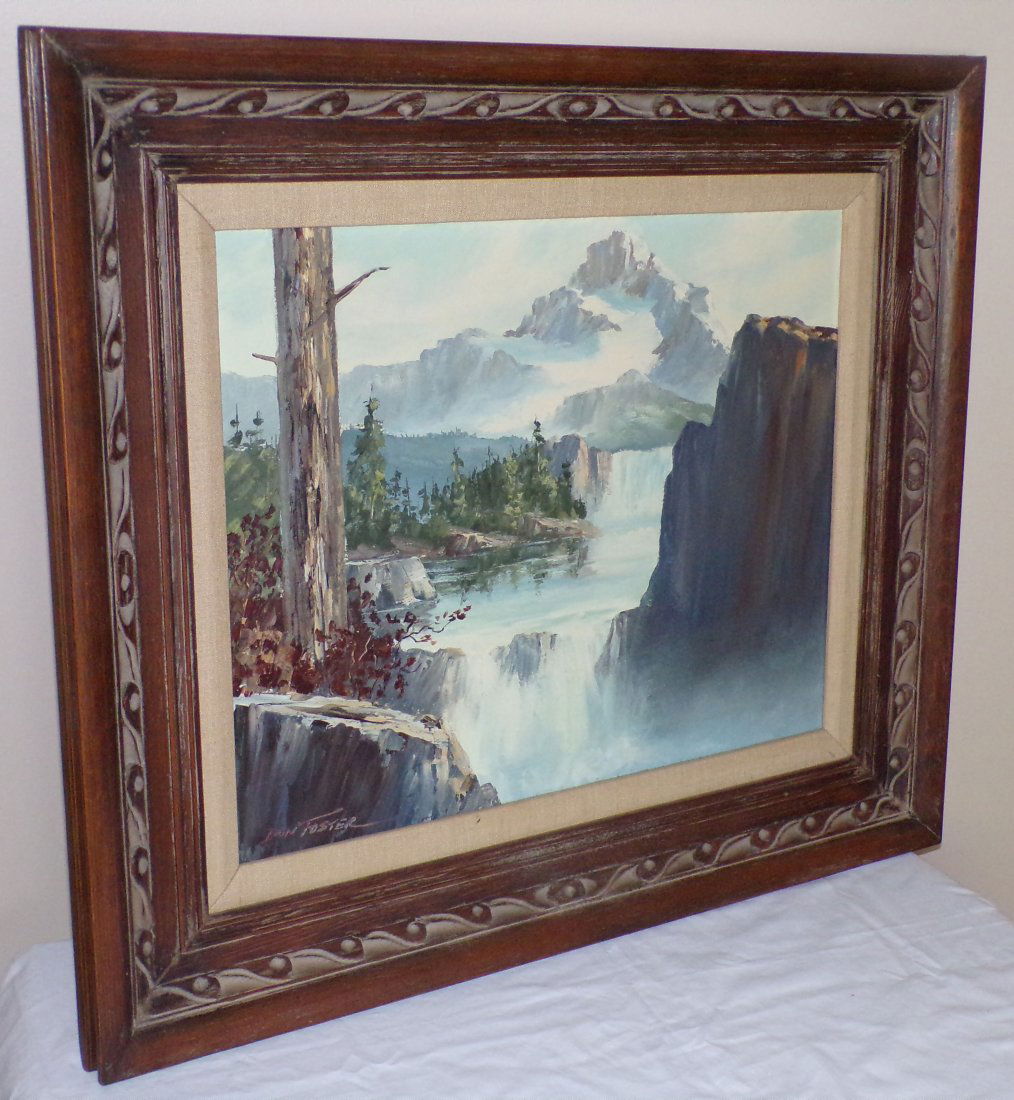 Landscape Oil on Canvas (1 of 6)