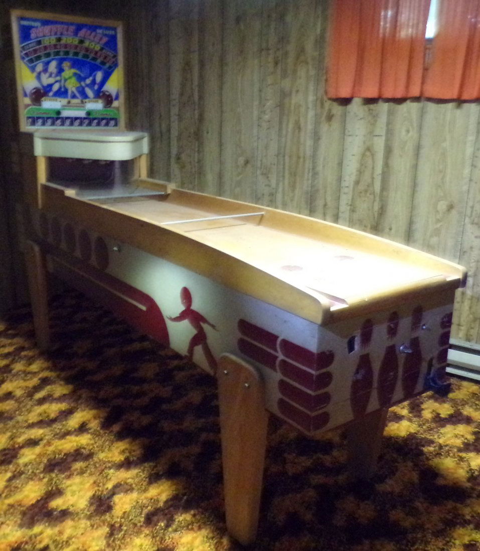 United's Deluxe Shuffle Alley Arcade Bowling Game