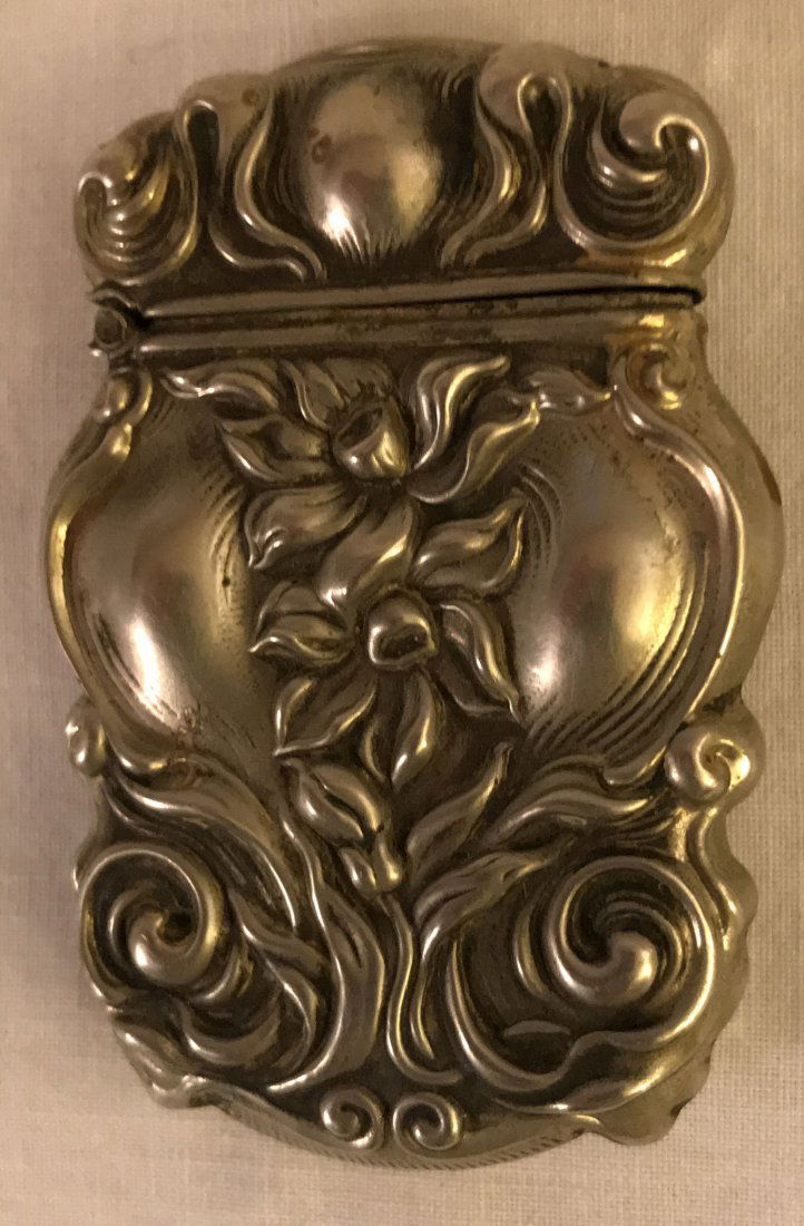 Sterling Silver Match Holder (1 of 3)