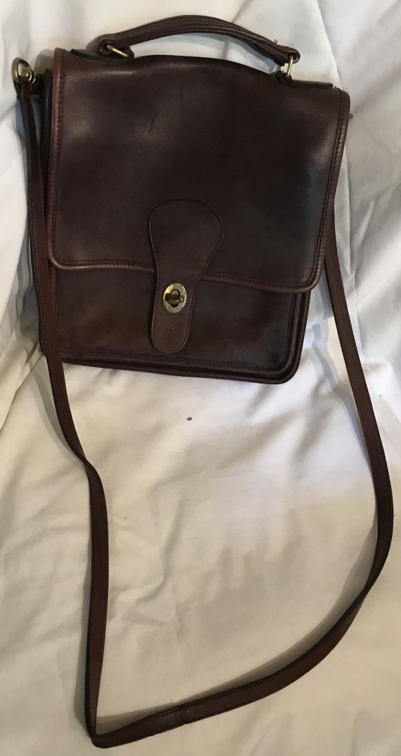 Brown Leather Handbag (1 of 3)