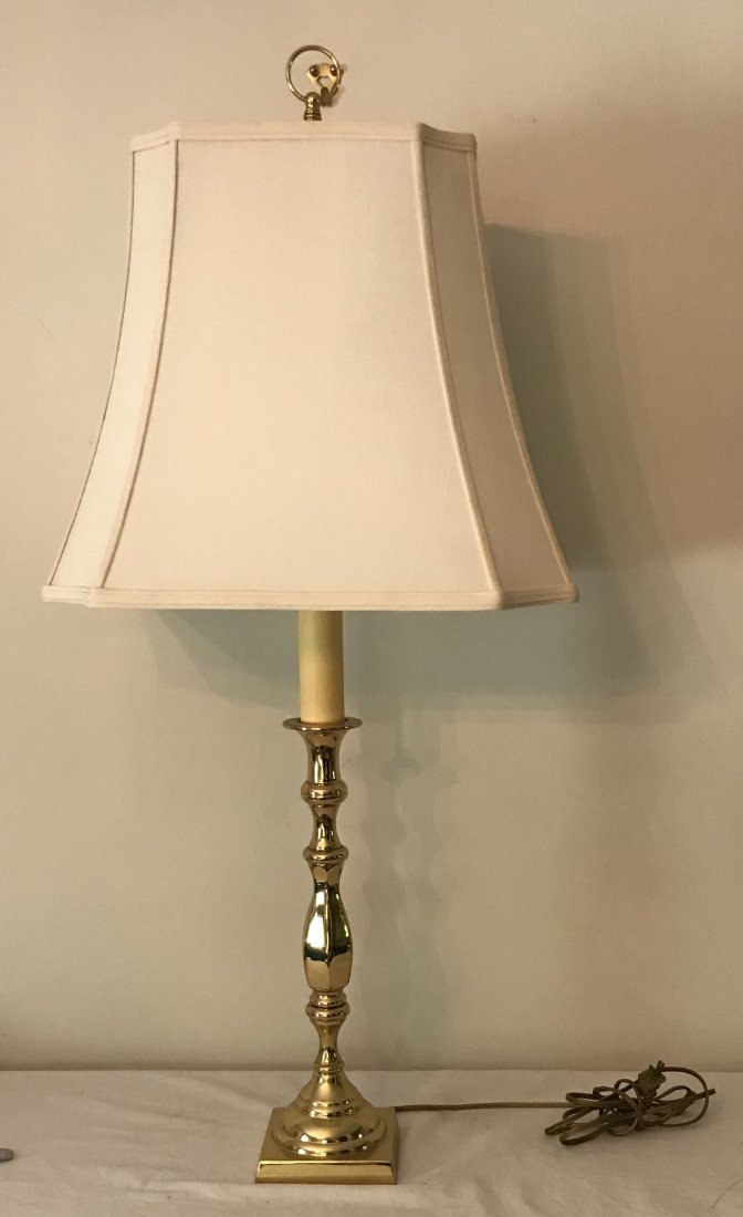 Baldwin Brass Candlestick Lamp