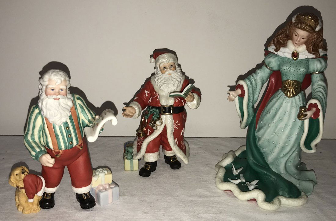 Grouping of 3 Lenox Figurines (1 of 3)