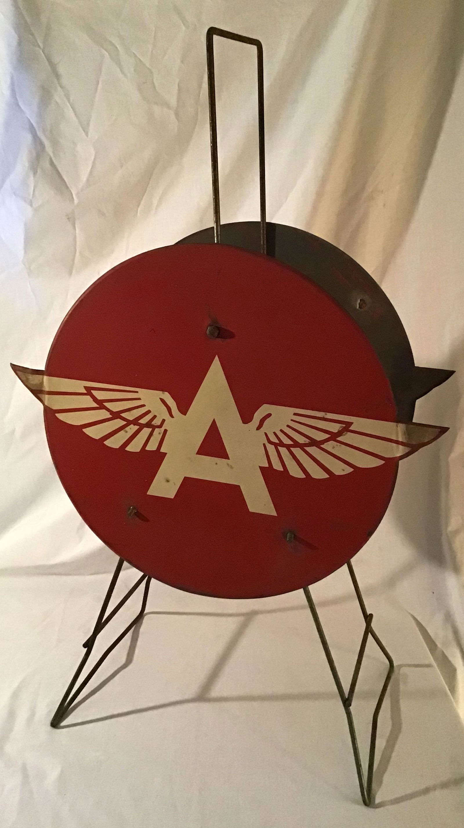 Vintage Steel Petroleum Advertising Sign (1 of 8)