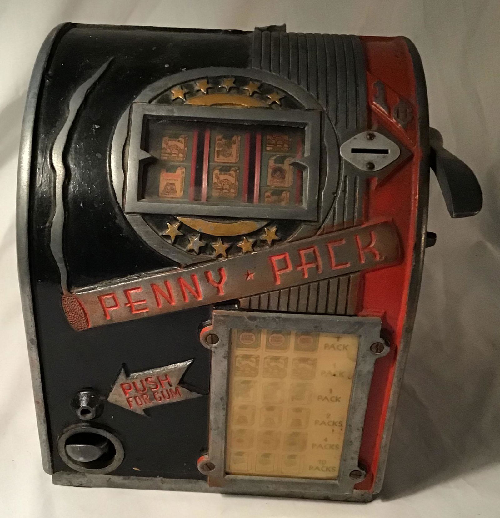 Vintage Penny Pack Gum Dispenser (1 of 9)