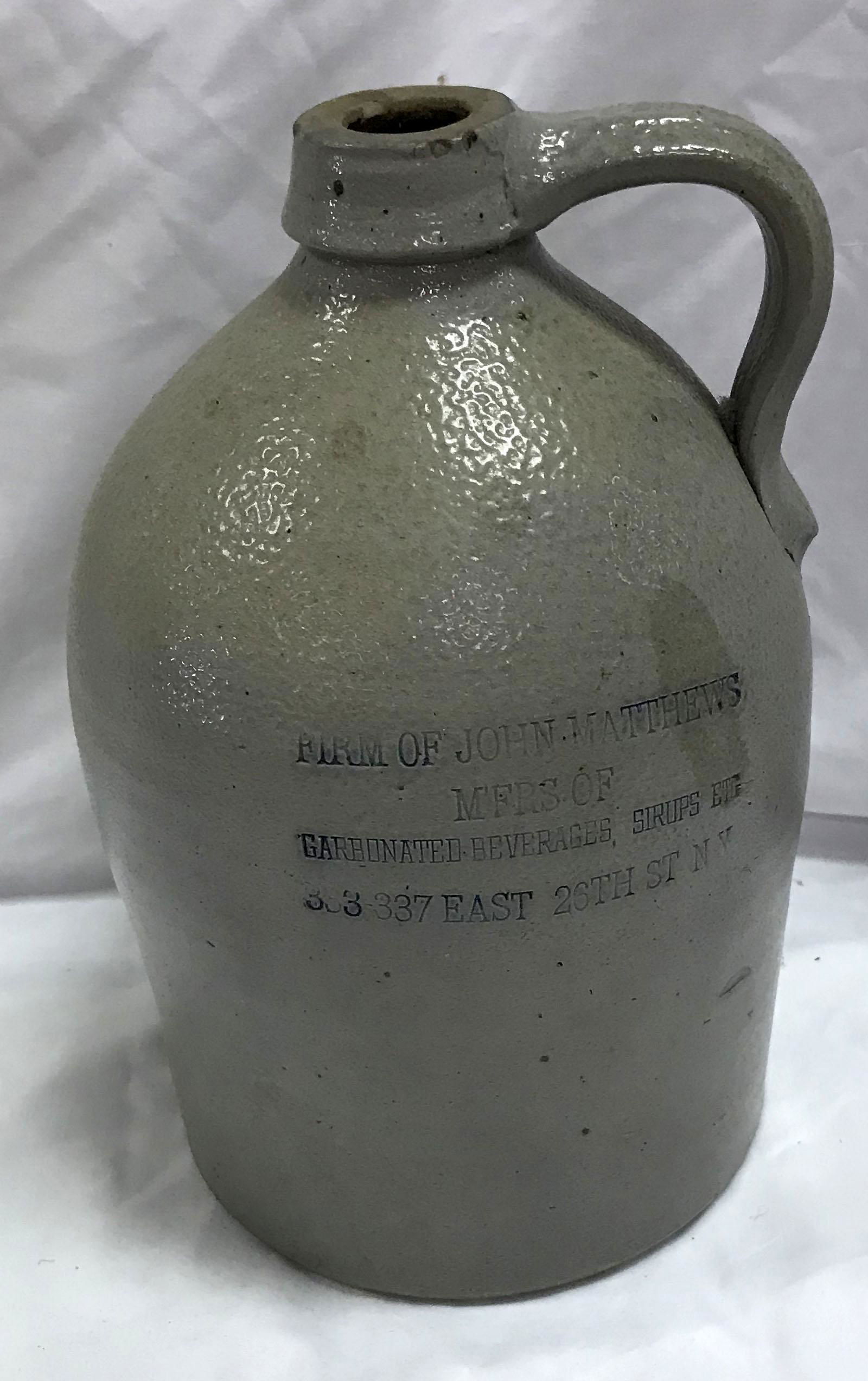 Gray Stoneware Jug (1 of 5)