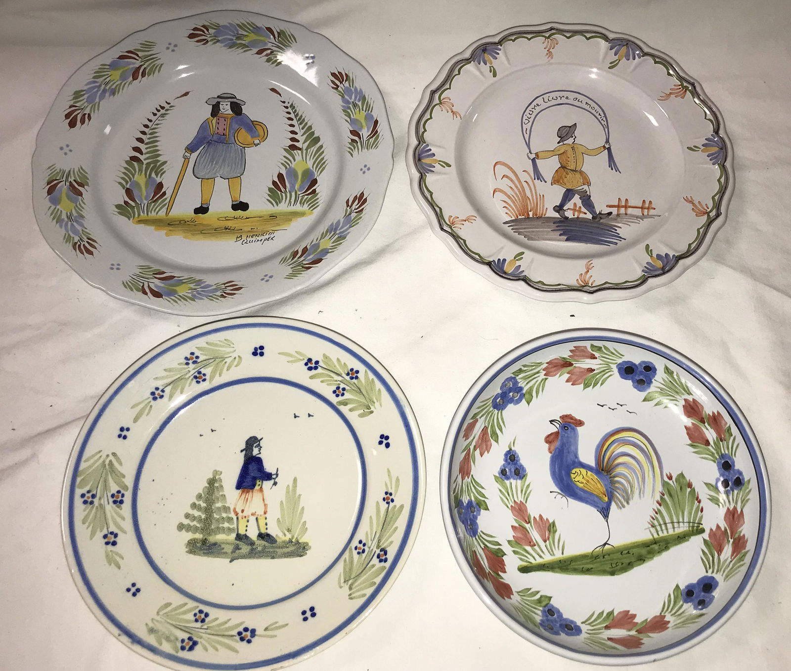 Grouping of Earthenware Plates (1 of 9)