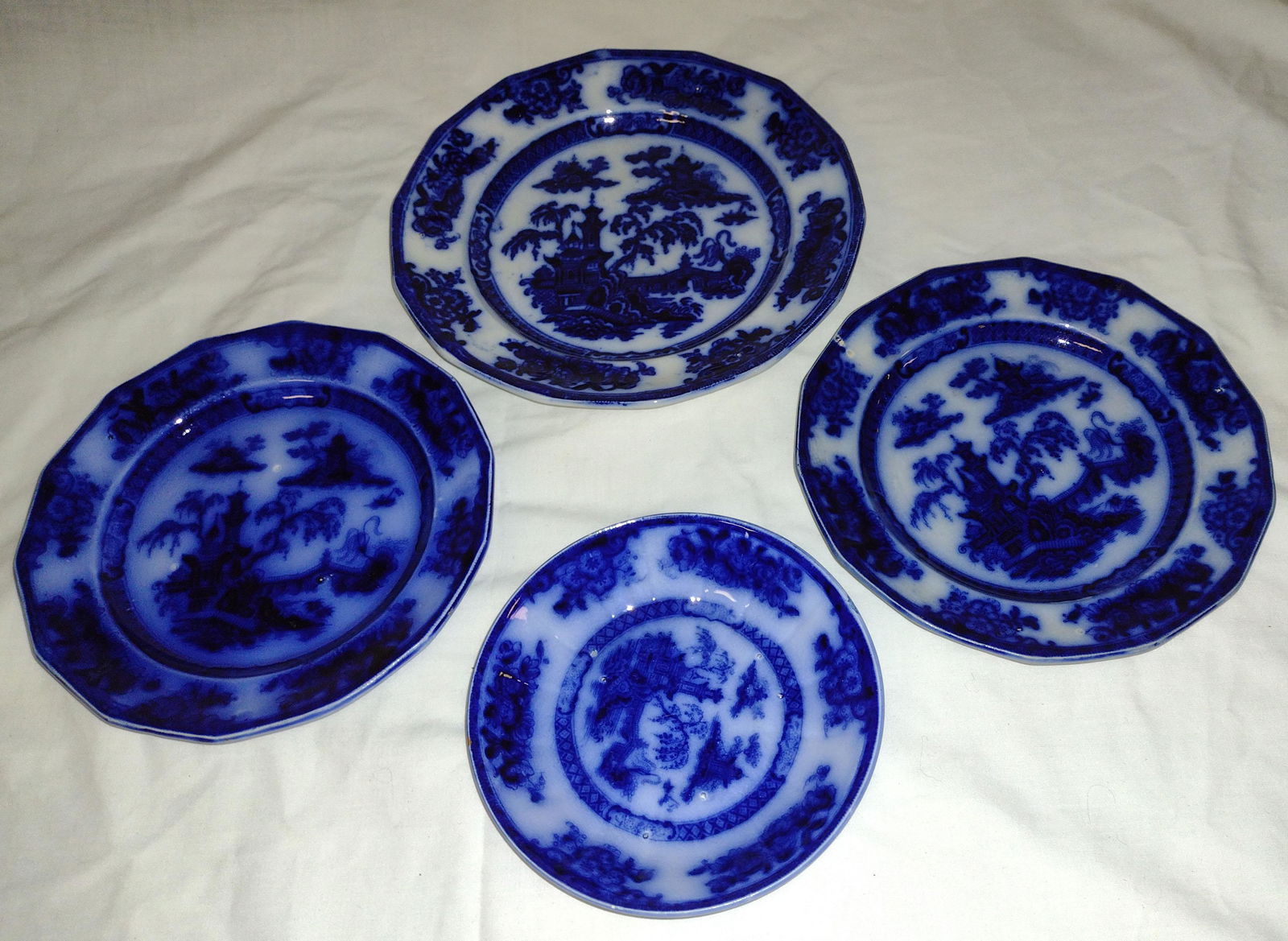 Flow Blue Ironstone Pieces (1 of 9)