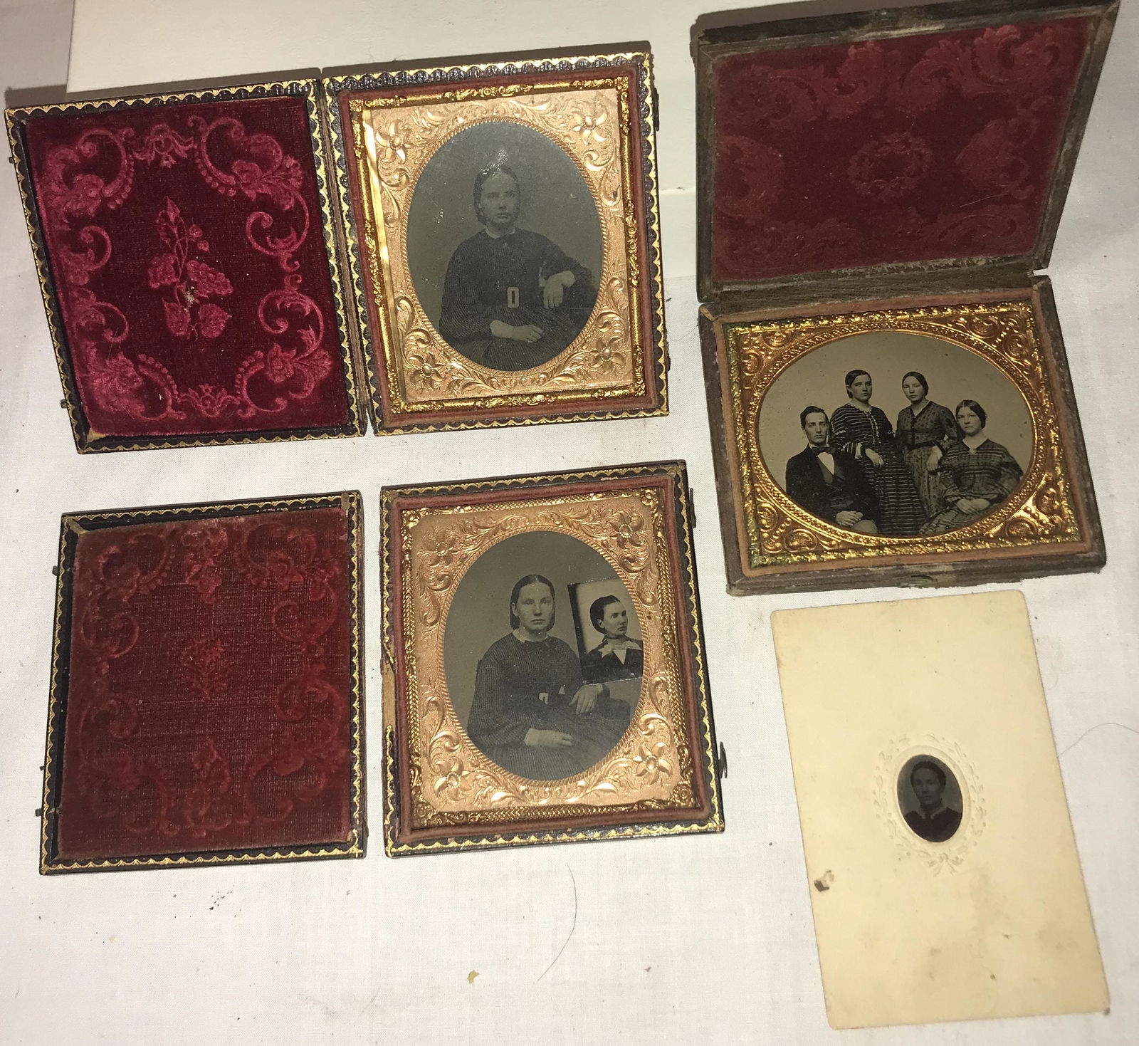 4 Vintage Tintypes (1 of 3)