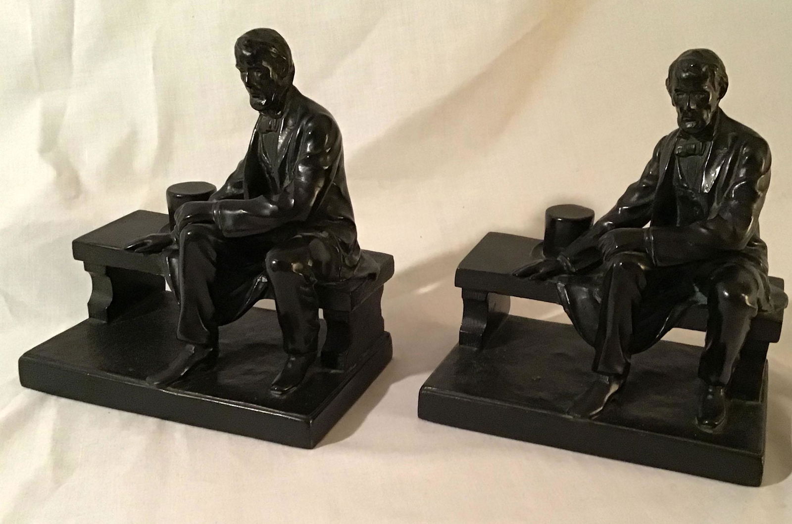 Pair of Cast Metal Bookends (1 of 5)
