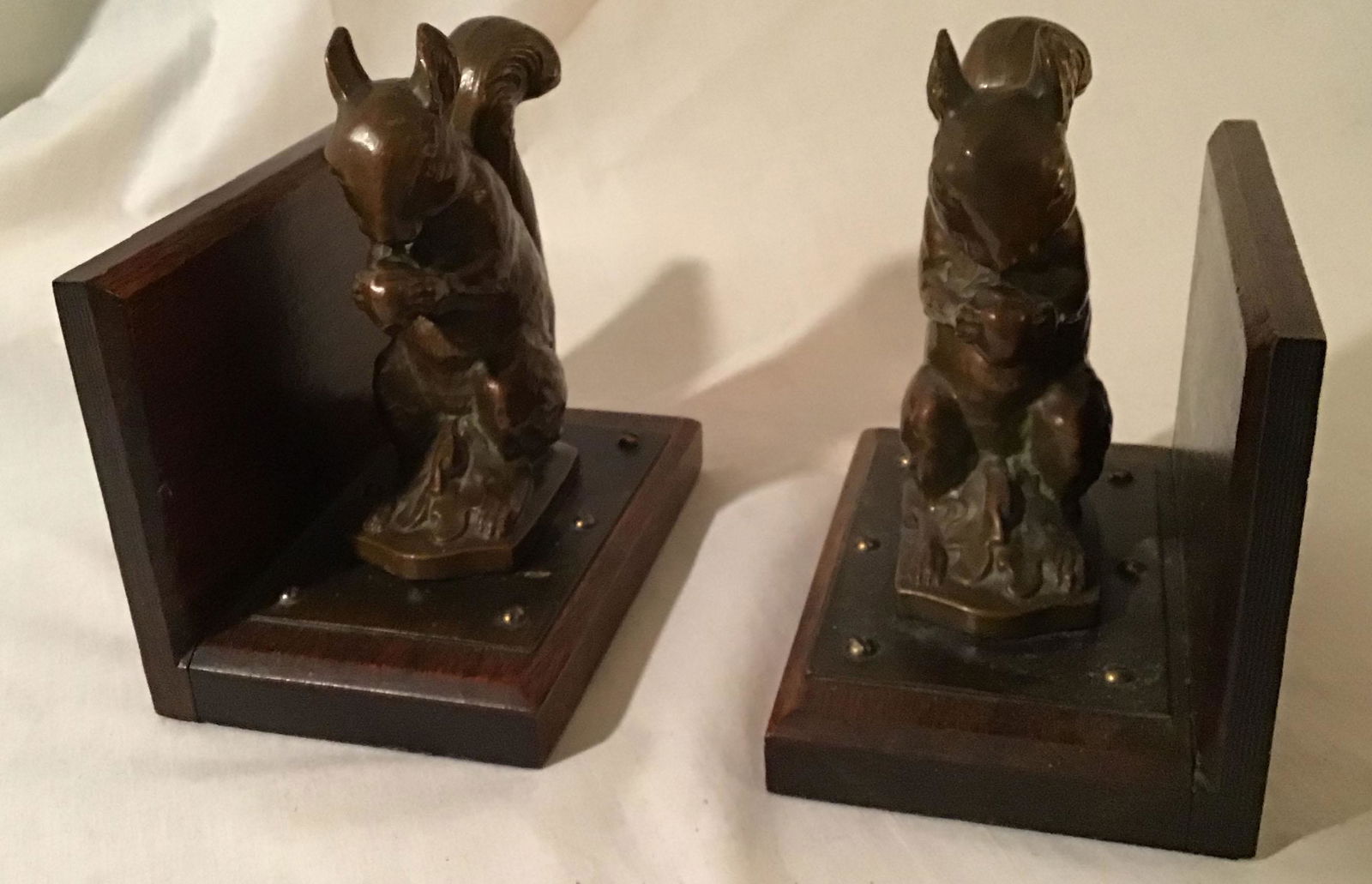 Pair of Cast Metal Bookends (1 of 5)