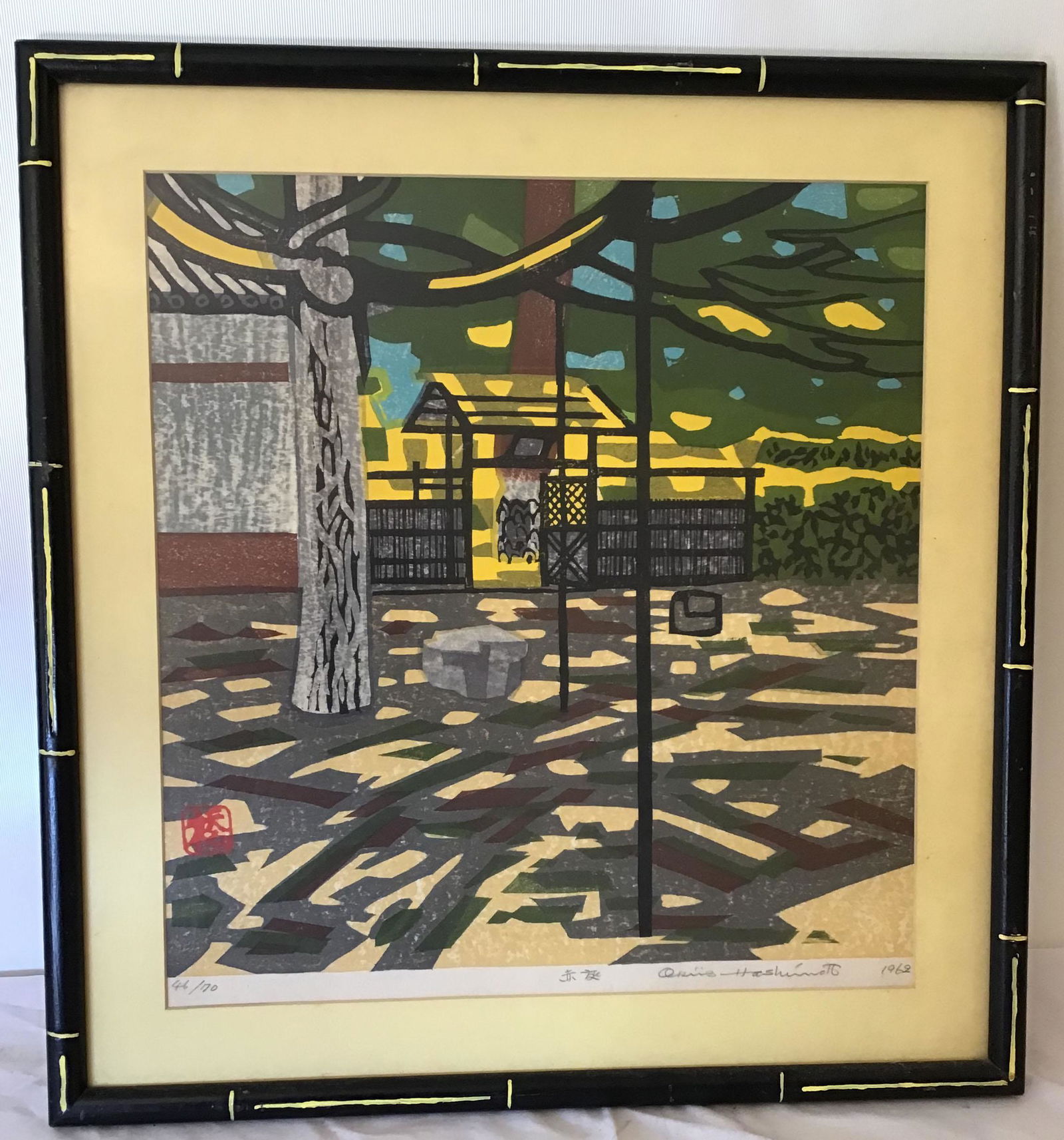 Modern Japanese Wood Block/Print (1 of 5)