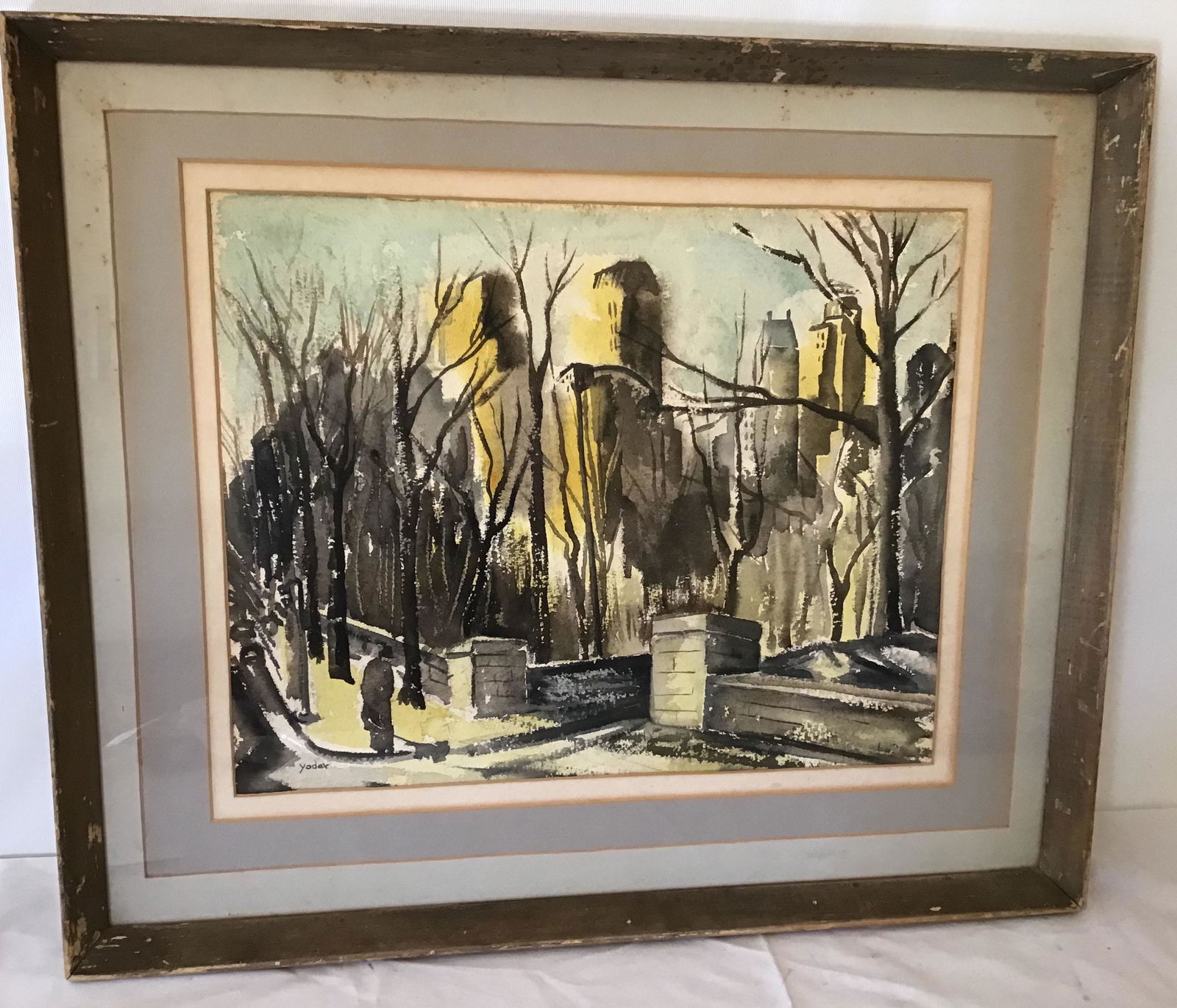 Watercolor Cityscape (1 of 5)