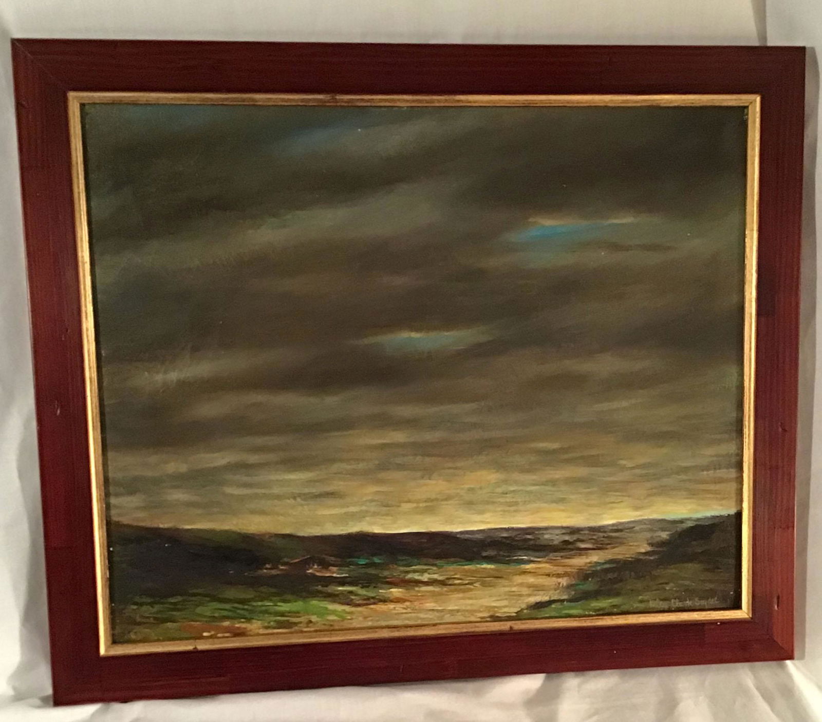 Oil on Canvas Seascape (1 of 7)