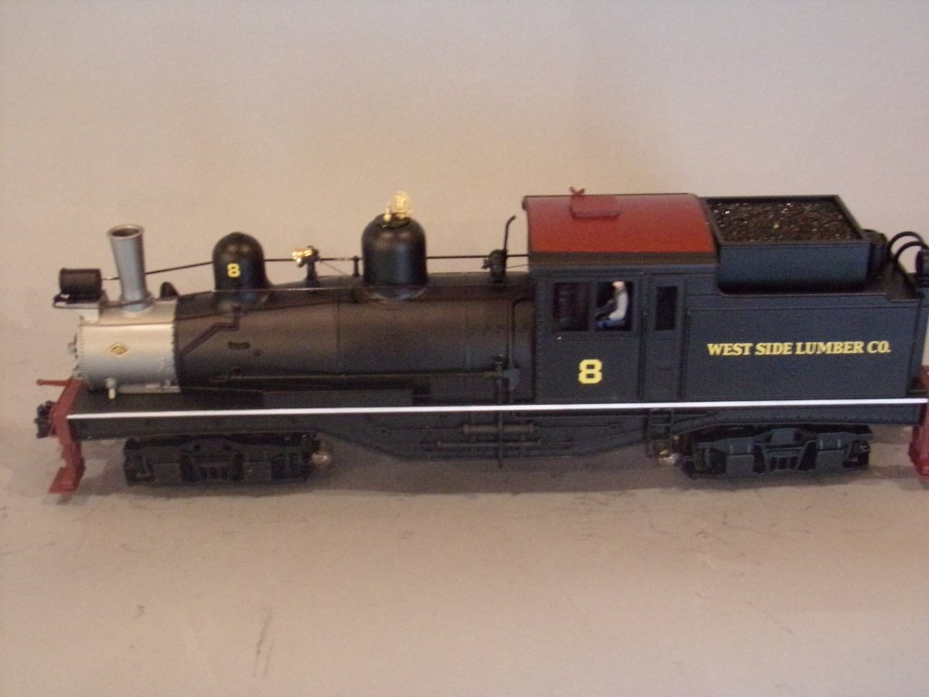 On3 Brass Psc West Side Lumber Shay Locomotive