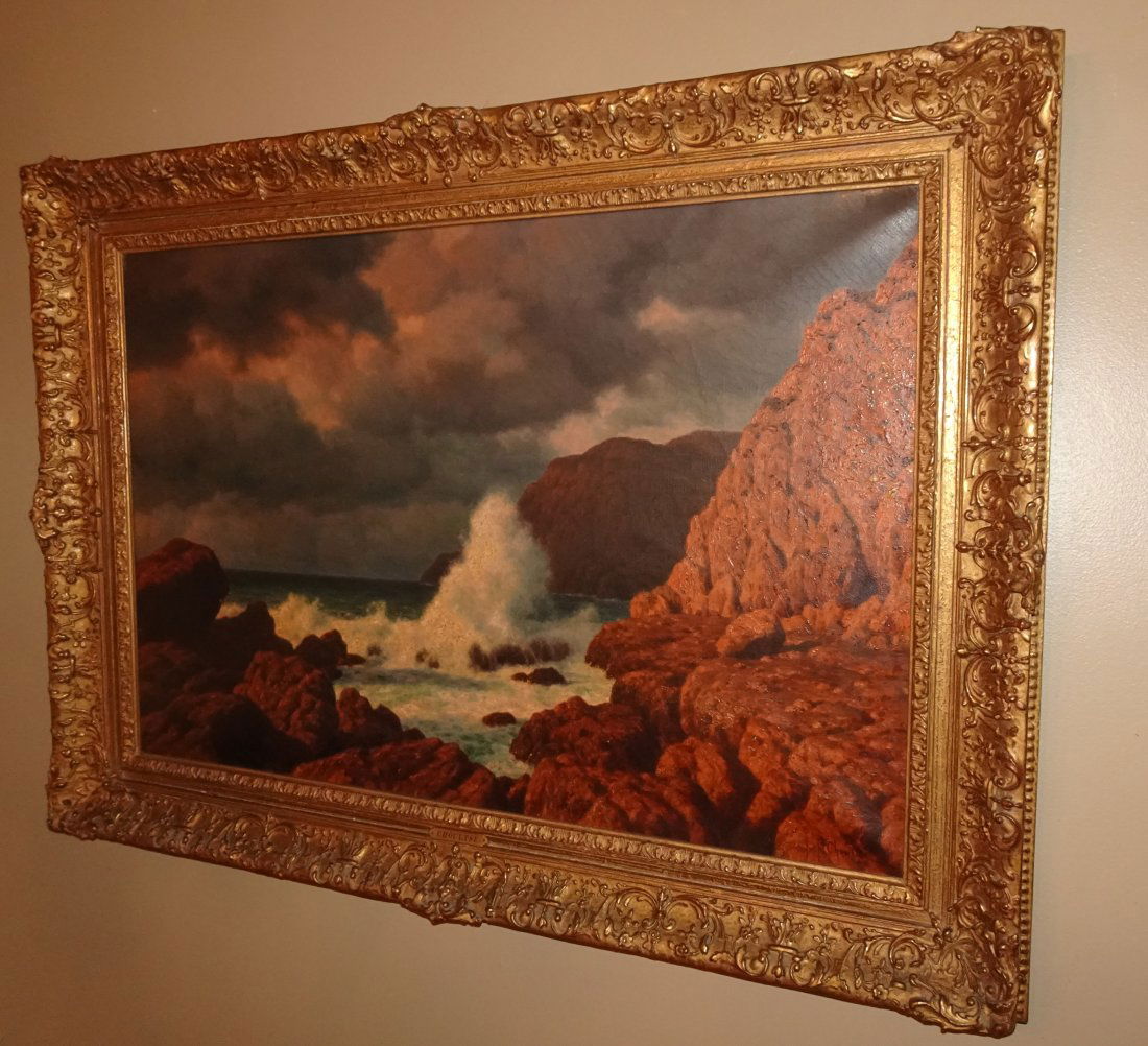 RUSSIAN IVAN FEDOROVICH CHOULTSE OIL ON CANVAS PAINTING (1 of 7)