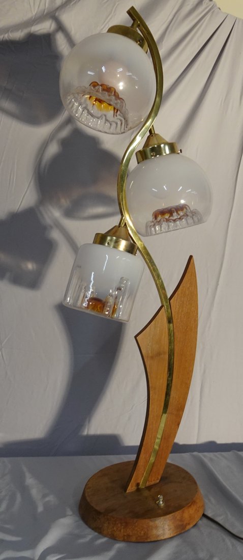 VINTAGE MID CENTURY TABLE LAMP LIGHT (1 of 8)