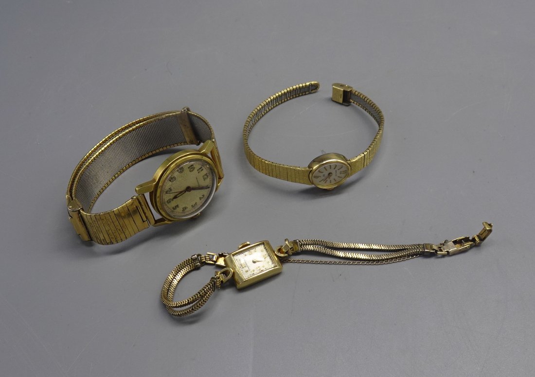 THREE VINTAGE WATCHES (1 of 4)