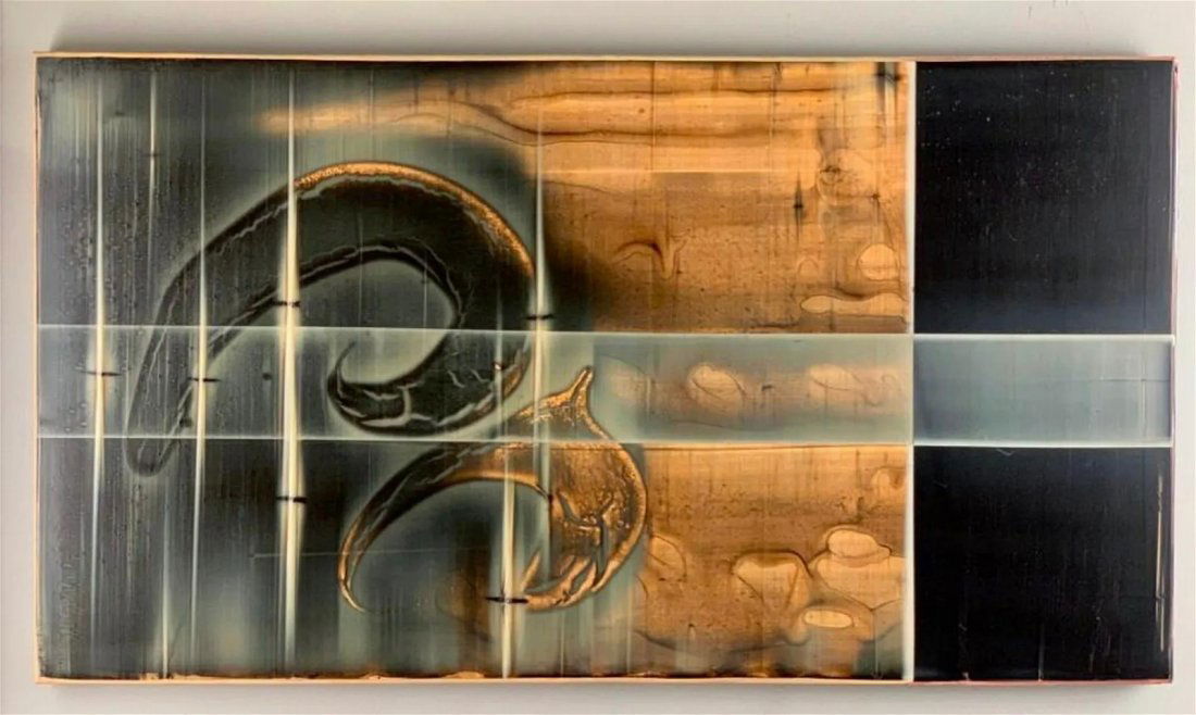 MICHAEL KESSLER (American , b.1954) TUMBLERS PAINTING (1 of 6)