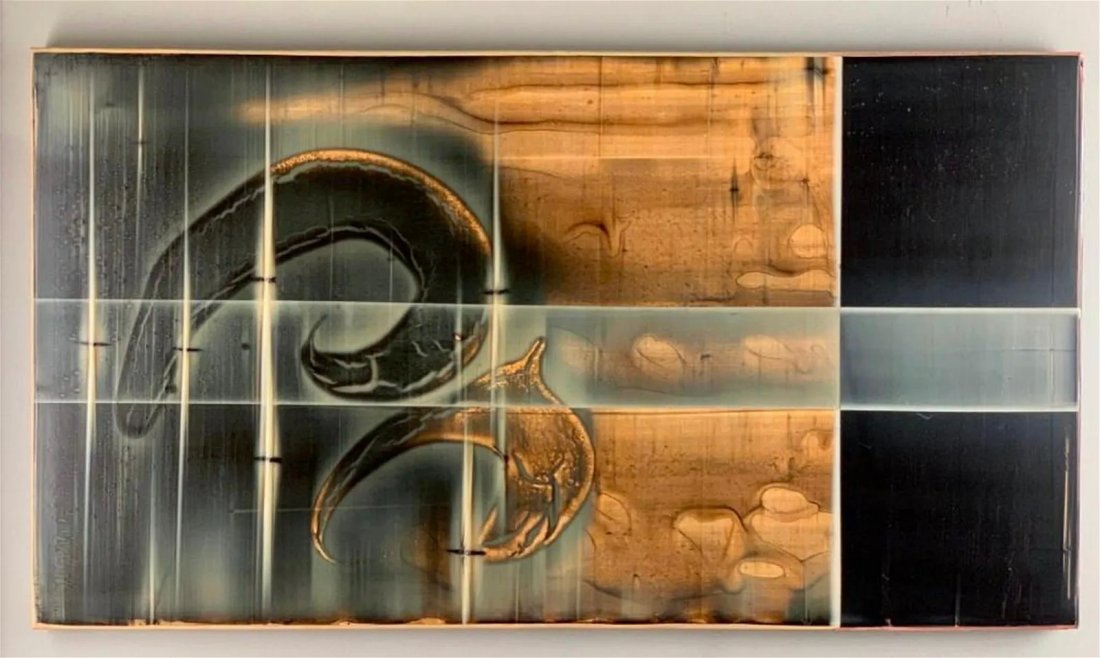 MICHAEL KESSLER (American , b.1954) TUMBLERS PAINTING (1 of 6)