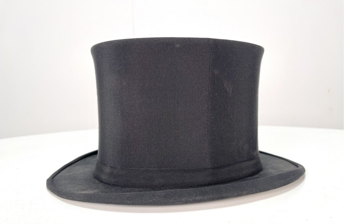 ANTIQUE  LE CHAPEAU TOP HAT YOUNGS NEW YORK- (1 of 9)