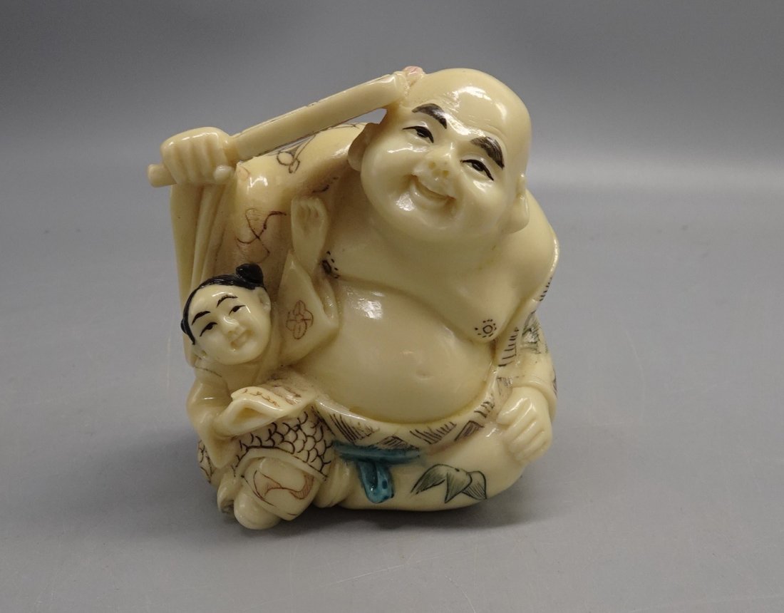 SEATED BUDDHA STATUE (1 of 4)