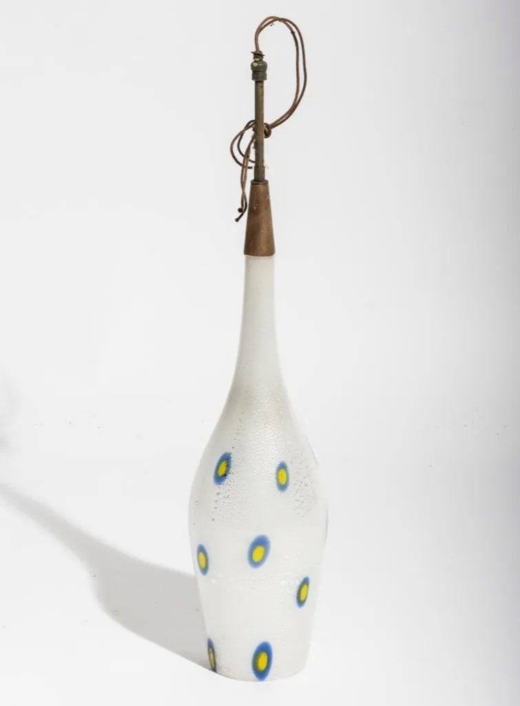 VINTAGE MID CENTURY MURANO ART GLASS PENDANT LAMP (1 of 8)