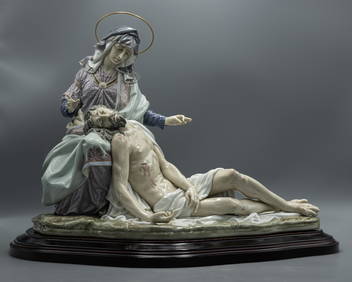 RARE MAGNIFICENT LLADRO 5849 "SORROWFUL MOTHER" LIMITED EDITION 144/1500 (1 of 9)
