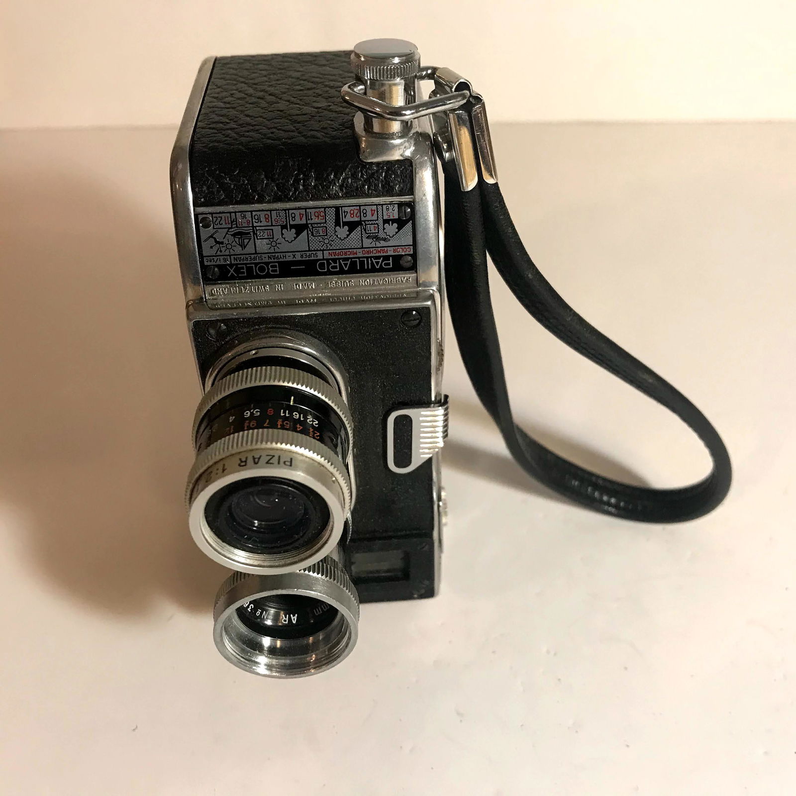Bolex Paillard 8mm B 8 Cine-Camera with lenses, pizar: Please view all photos as they are part of the description and condition of this Item, Feel free to contact me with questions or picture requests!. Working Used Item AS IS
