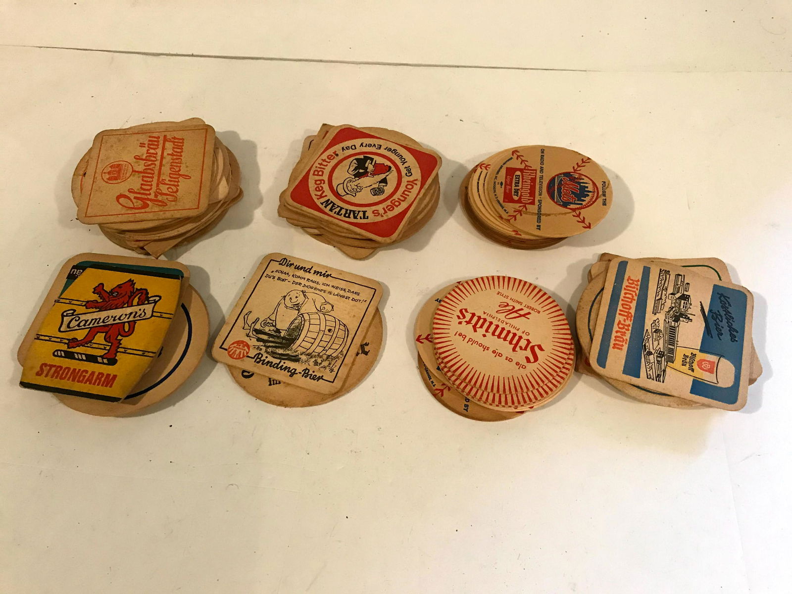 Vintage Beer Coasters A Variety: Vintage Beer Coasters A Variety Please view all photos as they are part of the description and condition of this Item, Feel free to contact me with questions or picture requests!.