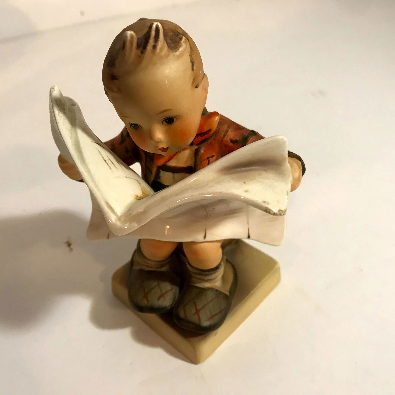 Hummel #184 Latest News, NORDSEE -ZEITUNG: Hummel #184 Latest News, NORDSEE -ZEITUNG, TMK 3, RARE Please view all photos as they are part of the description and condition of this Item, Feel free to contact me with questions or picture requests