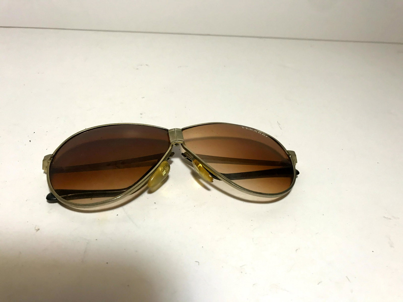 Nice Vintage FERARRI Glasses: Nice Vintage FERARRI Glasses Please view all photos as they are part of the description and condition of this Item, Feel free to contact me with questions or picture requests Used Item AS IS