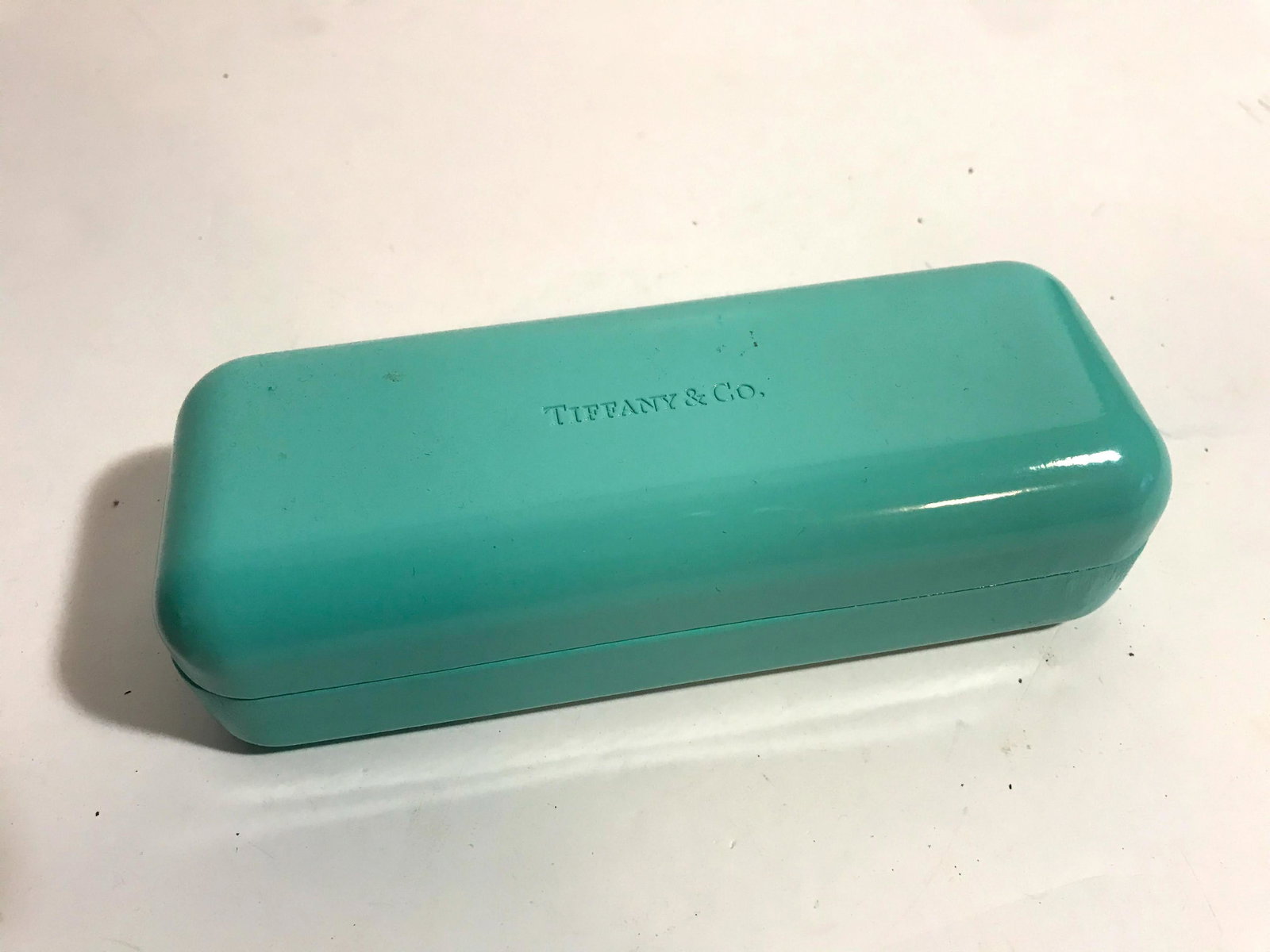 Tiffany & Co RX Eye Glasses Sunglasses Case: Tiffany & Co RX Eye Glasses Sunglasses Clamshell Case Please view all photos as they are part of the description and condition of this Item, Feel free to contact me with questions or picture requests 