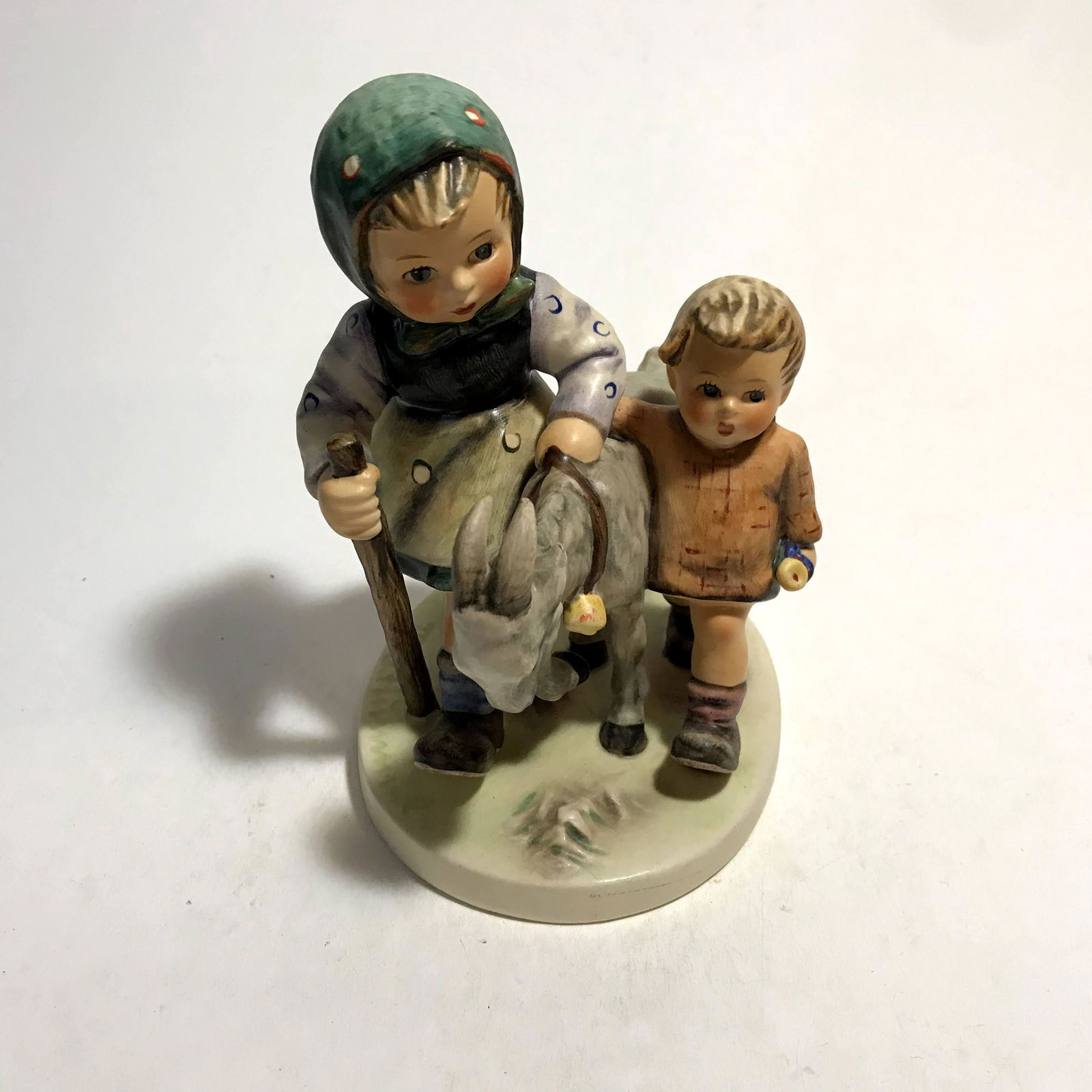 Homeward Bound" Goebel Hummel Figurine #334: Homeward Bound" Goebel Hummel Figurine #334 TMK6 Girl Boy Goat Please view all photos as they are part of the description and condition of this Item, Feel free to contact me with questions or picture