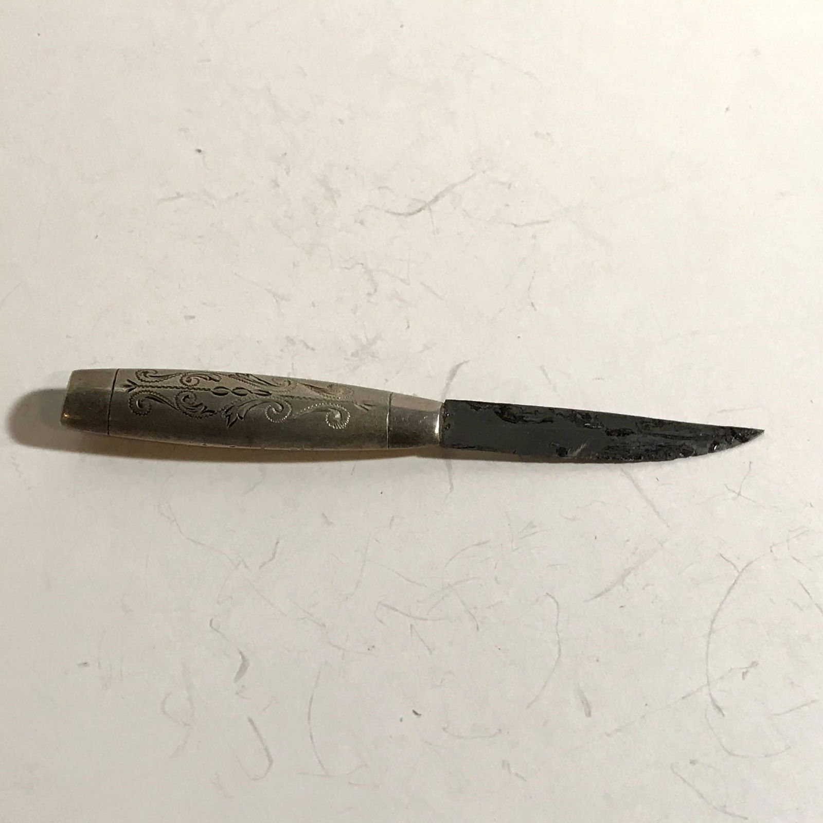 Vintage Sterling Old Knife (1 of 4)
