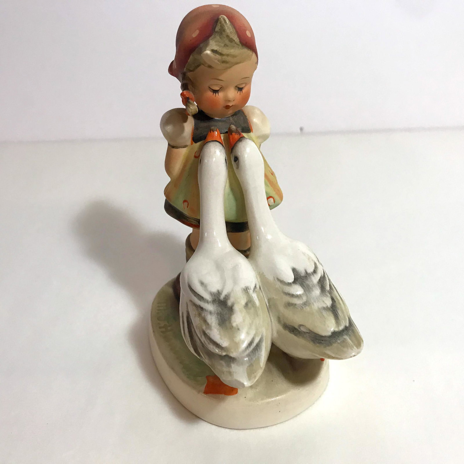 Hummel Figurine #47/0, Goose Girl 5.25": Hummel Figurine #47/0, Goose Girl 5.25" in great shape Please view all photos as they are part of the description and condition of this Item, Feel free to contact me with questions or picture requests